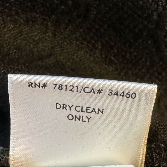 Eileen Fisher Black Jacquard Swirl Single Button Duster Long Cardigan Small NWT - Picture 11 of 12